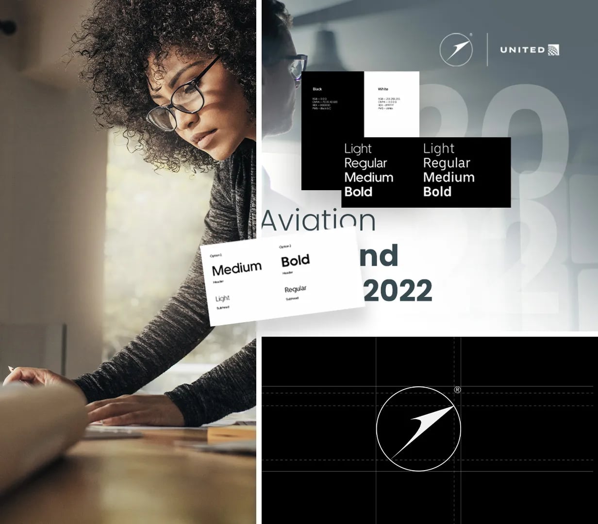 Motion blurred feet crossing street representing rapid growth and the need for brand governance systems